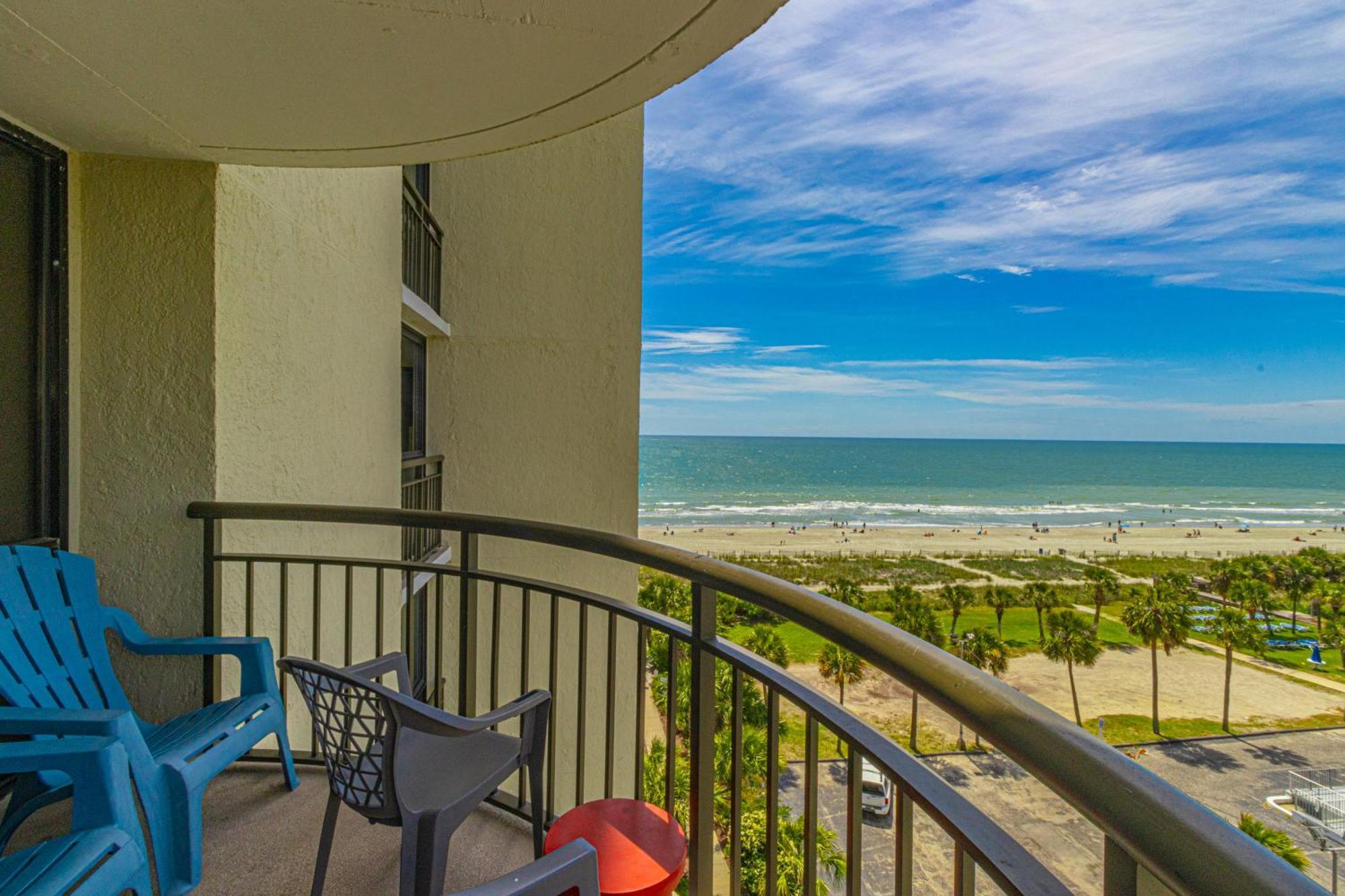 Ocean View Double Suite! Sleeps 4 Meridian Plaza 705 เมอร์เทิลบีช ภายนอก รูปภาพ