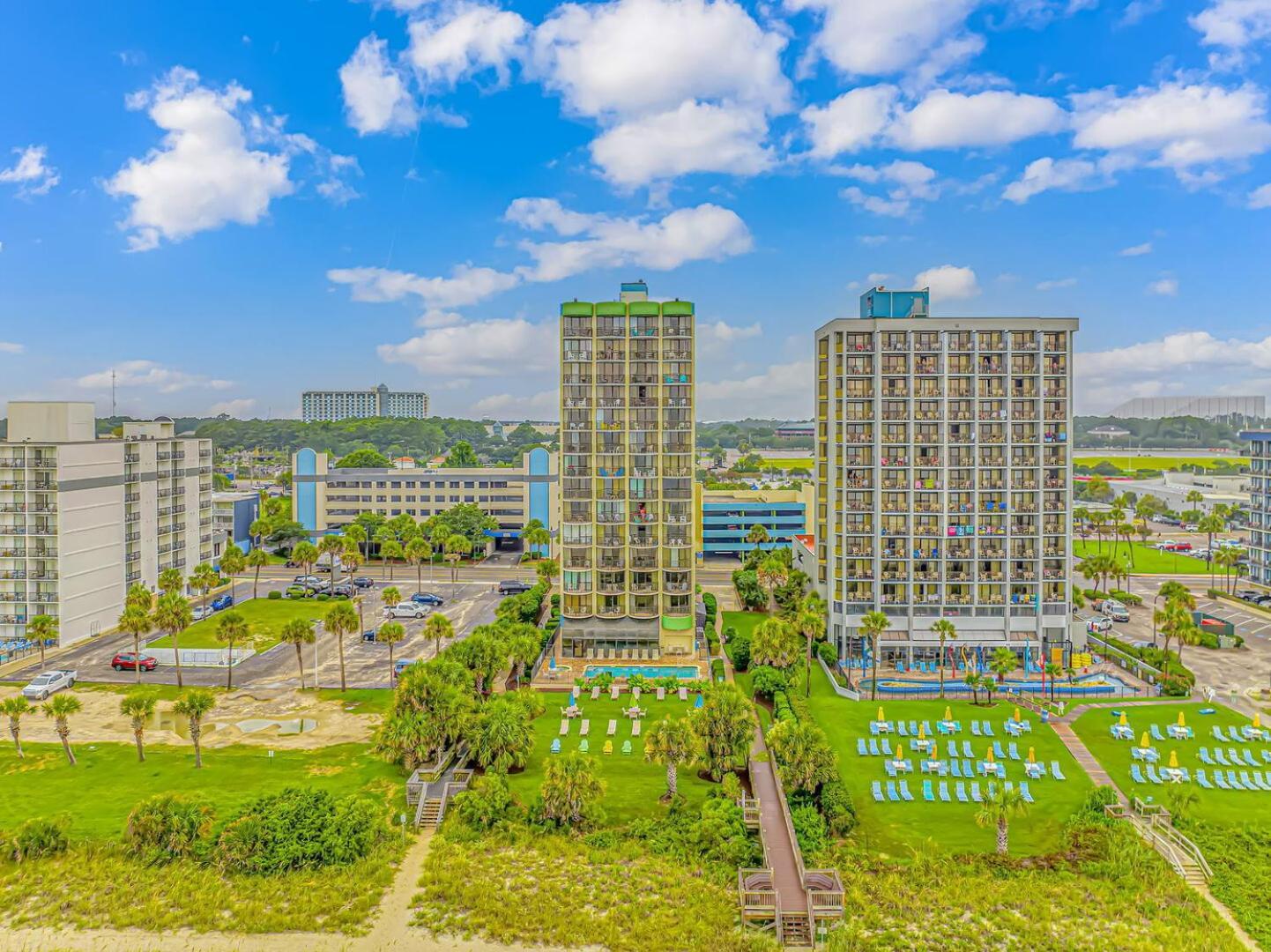 Ocean View Double Suite! Sleeps 4 Meridian Plaza 705 เมอร์เทิลบีช ภายนอก รูปภาพ