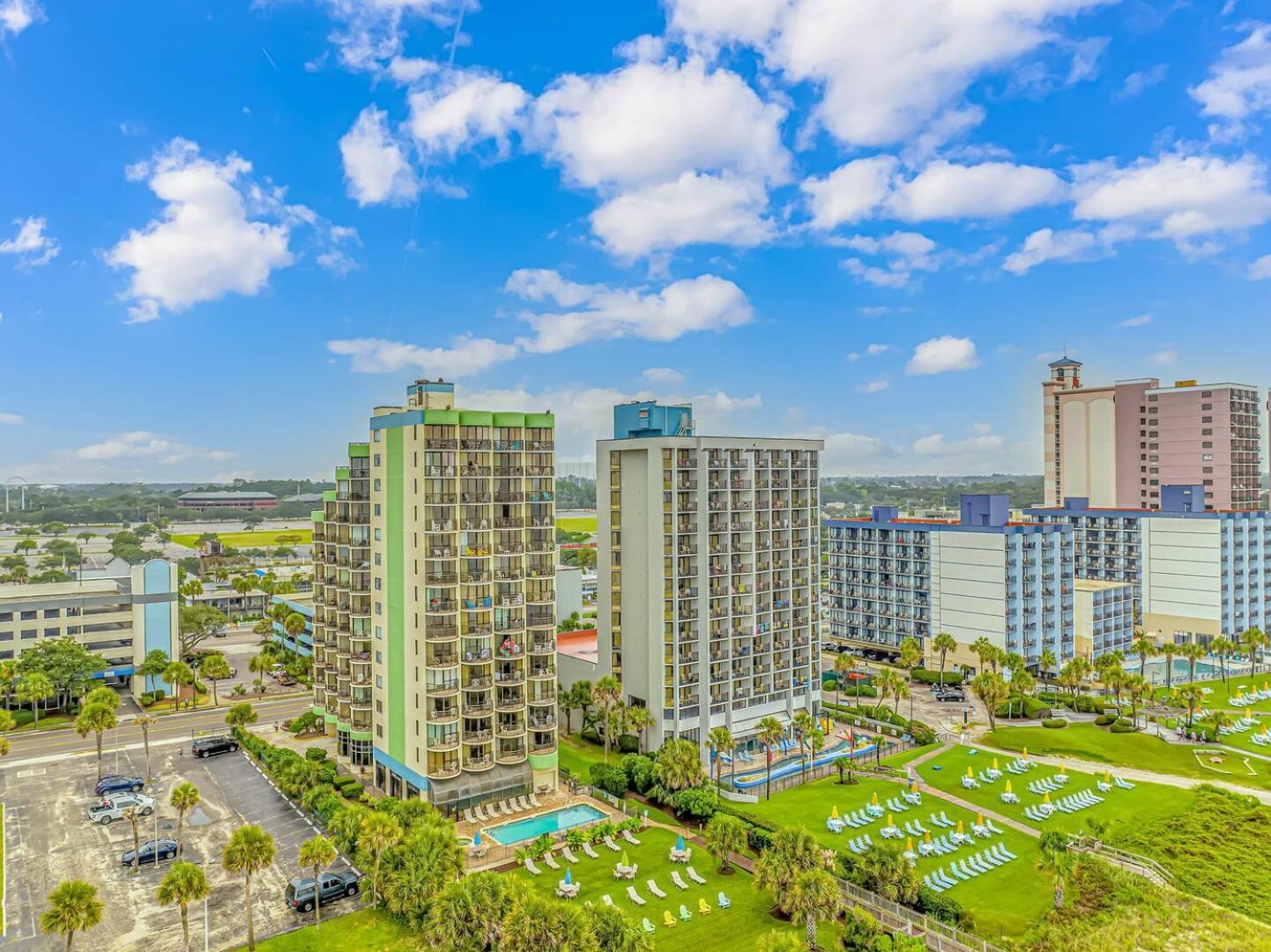 Ocean View Double Suite! Sleeps 4 Meridian Plaza 705 เมอร์เทิลบีช ภายนอก รูปภาพ