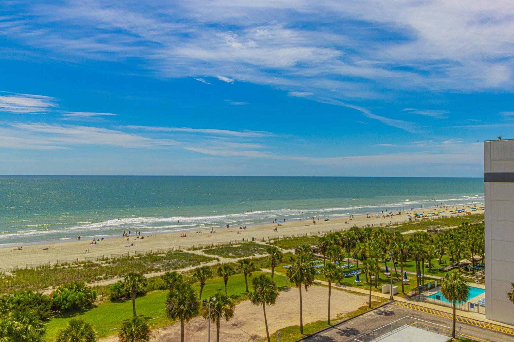 Ocean View Double Suite! Sleeps 4 Meridian Plaza 705 เมอร์เทิลบีช ภายนอก รูปภาพ