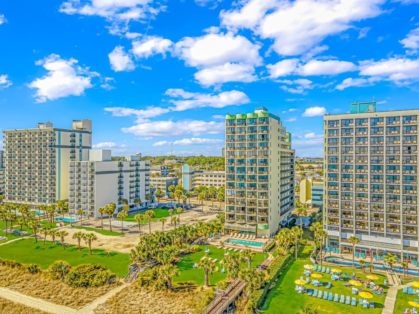 Ocean View Double Suite! Sleeps 4 Meridian Plaza 705 เมอร์เทิลบีช ภายนอก รูปภาพ